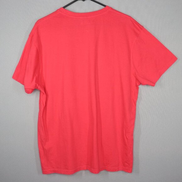 Staple Pigeon Logo Coral Men's Large Crew Neck T-shirt - Picture 5 of 5